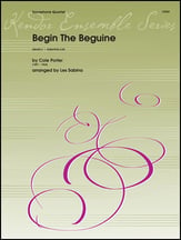 Begin the Beguine AATB Saxophone Quartet cover